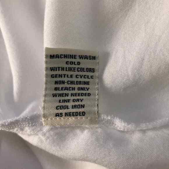 Anthropologie Cafe Marrahcoh Boho White Bell Sleeve Top Size Medium - Picture 10 of 11